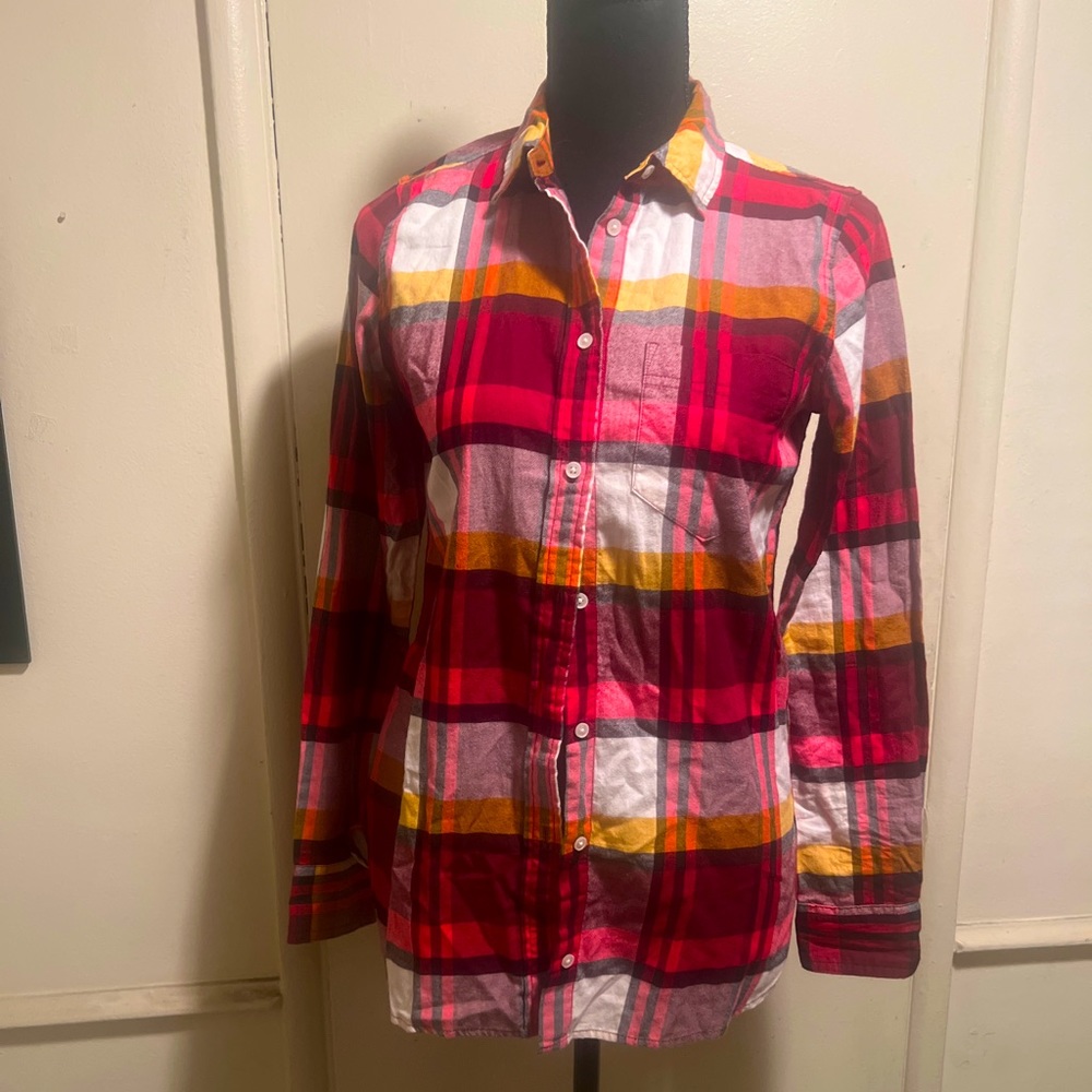 J. Crew classic long sleeve shirt size 0